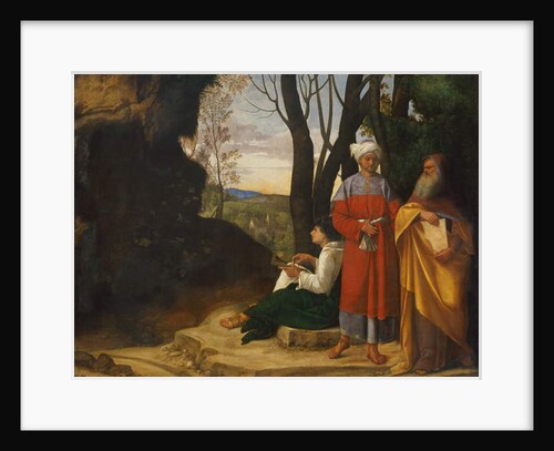 The Three Philosophers, 1508-9 by (1476/8-1510) Giorgione