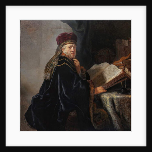 Scholar in His Study, 1634 by Rembrandt Harmensz. van Rijn