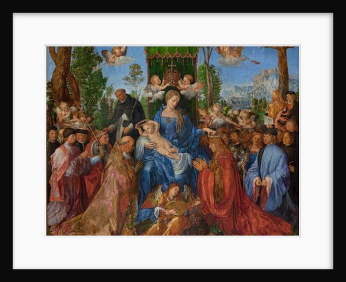 Feast of the Rose Garlands, 1506 by Albrecht Dürer or Duerer