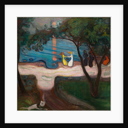 Dancing on a Shore, 1900 by Edvard Munch