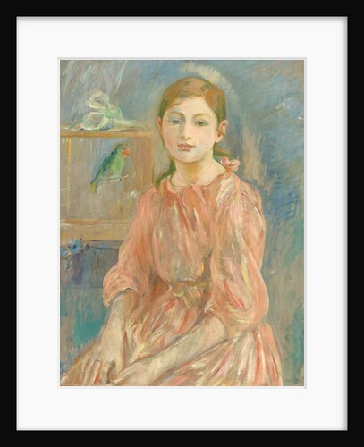 The Artist's Daughter with a Parakeet, 1890 by Berthe Morisot