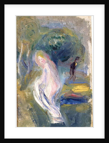Nude with Figure in Background, c.1882 by Pierre Auguste Renoir