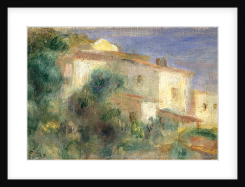 Maison de la Poste, Cagnes, 1906-7 by Pierre Auguste Renoir