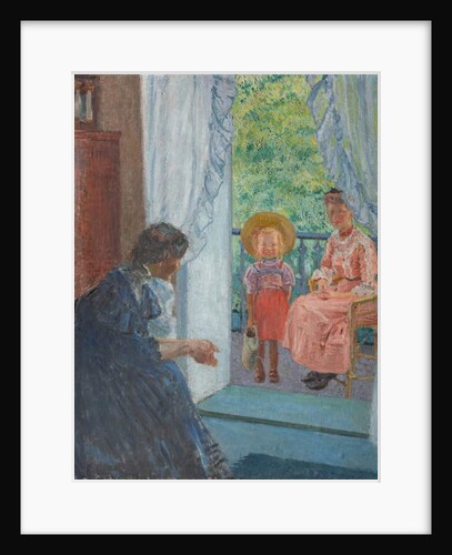 Balcony, 1908 by Milos Jiranek