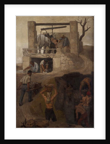 Workers at Montmartre, 1858 by Soběslav (1827-1901) Pinkas