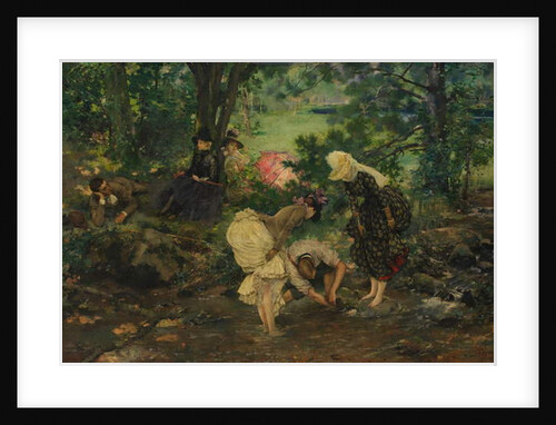Company in the Country, 1889 by Vojtech Hynais