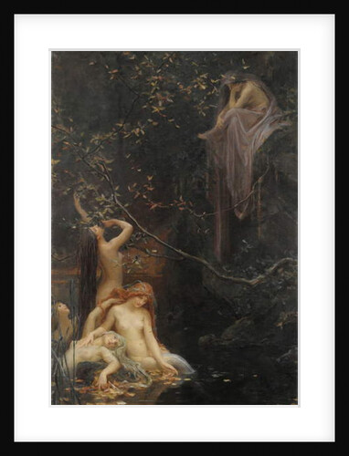 Fairies by the Brook, 1895 by Max Pirner