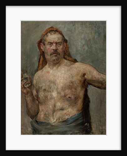 Self-Portrait with a Glass, 1907 by Lovis Corinth