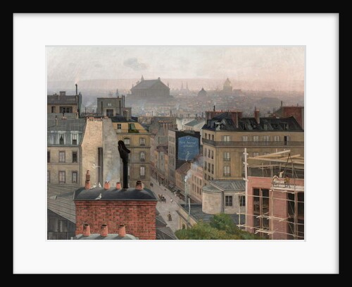 Paris Seen From Montmartre, 1887 by Antonin Chittussi