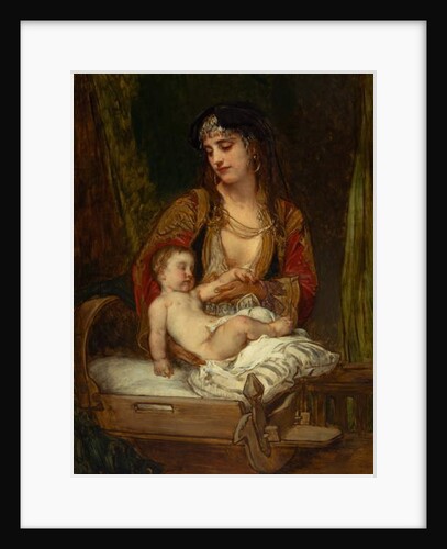 Montenegrin Madonna, 1865 by Jaroslav Cermak