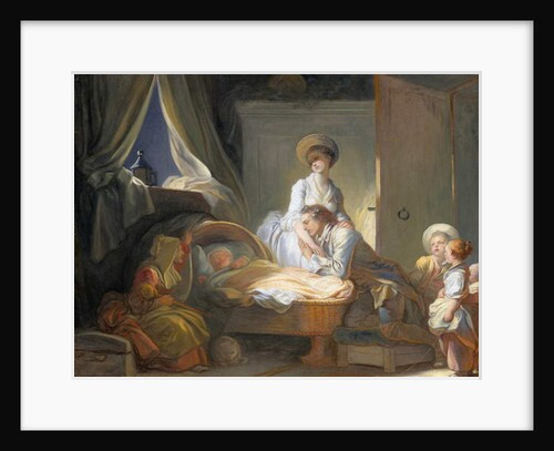 The Visit to the Nursery, c. 1775 by Jean-Honore Fragonard