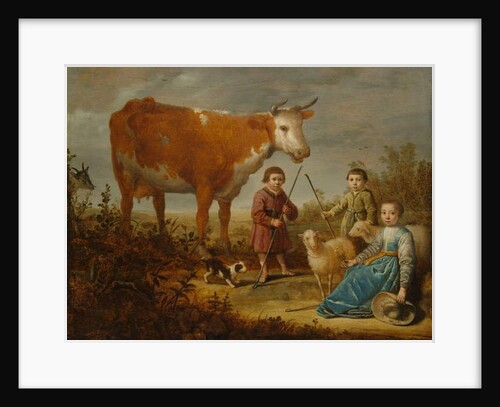 Children and a Cow, 1635-39 by Aelbert (attr.to) Cuyp