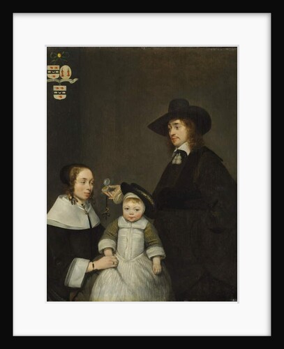 The Van Moerkerken Family, c.1653-54 by Gerard ter Borch or Terborch