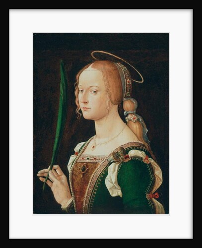 Saint Justina of Padua, c.1490 by Bartolomeo Montagna