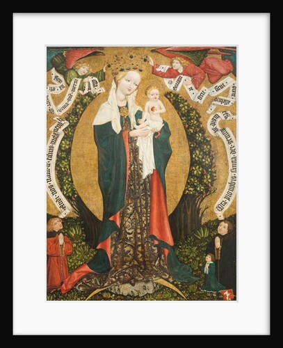 Virgin and Child on a Crescent Moon from Deštná, c.1450 by Bohemian School