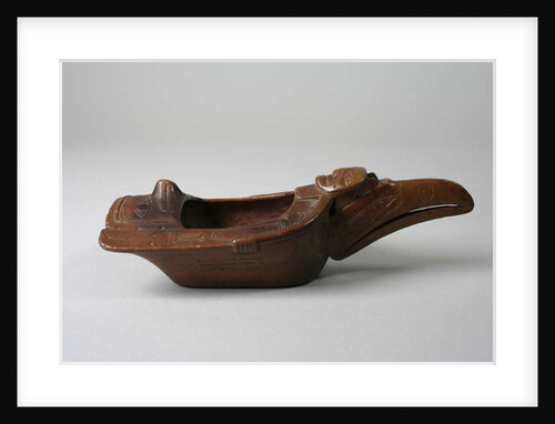 Raven Bowl, c.1870 by Haida