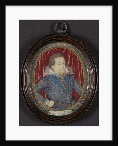James I of England and VI of Scotland, c.1610 by Nicholas Hilliard