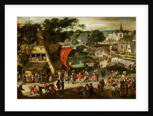 Fair on St Sebastian's Day, c.1598 by Jacob I Savery
