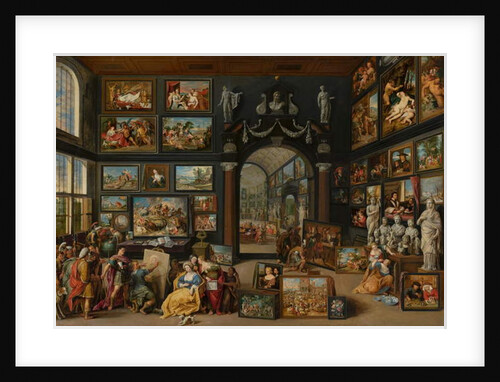 Apelles Painting Campaspe, c.1630 by Willem van II Haecht