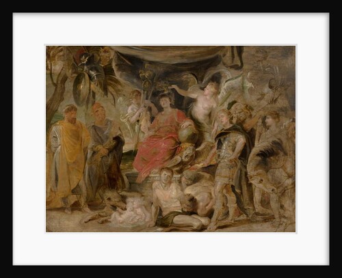 The Triumph of Rome: The Youthful Emperor Constantine Honouring Rome, c.1622-23 by Peter Paul Rubens