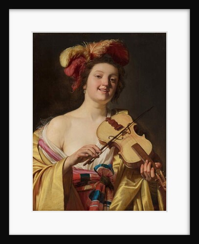 The Violin Player, 1626 by Gerrit van Honthorst