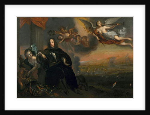 Allegory of Cornelis de Witt as Instigator of the Victory at Chatham in 1667 by Jan de Baen