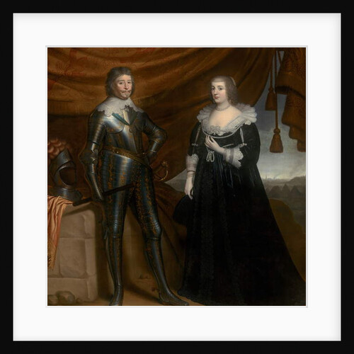 Frederik Hendrik and Amalia of Solms-Braunfels, c.1637-8 by Gerrit van Honthorst