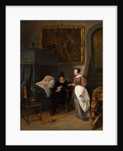 The Doctor's Visit, c.1665-8 by Jan Havicksz. Steen