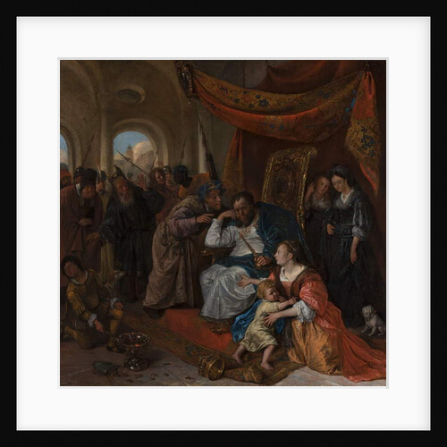 Moses and Pharaoh's Crown, c.1670 by Jan Havicksz. Steen