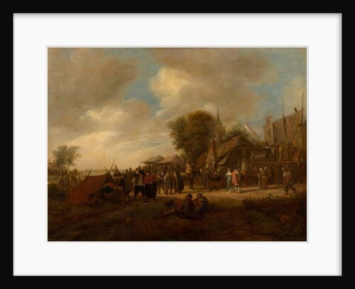Village Fair, c. 1650-1 by Jan Havicksz. Steen