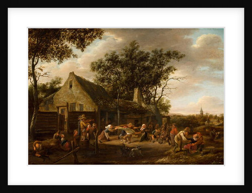 Peasants Dancing at an Inn, c.1646-8 by Jan Havicksz. Steen