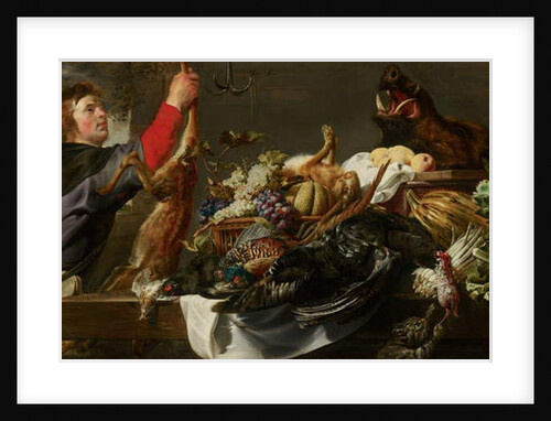 Still Life with Huntsman, c.1615 by Frans Snyders