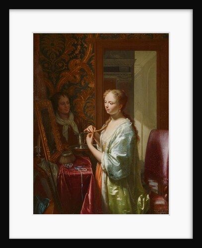 Lady at her Toilet, c.1720 by Philip van Dijk