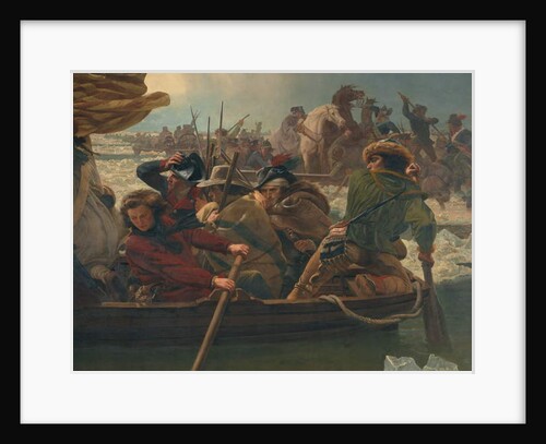 Washington Crossing the Delaware River, 25th December 1776, 1851 by Emanuel Gottlieb Leutze