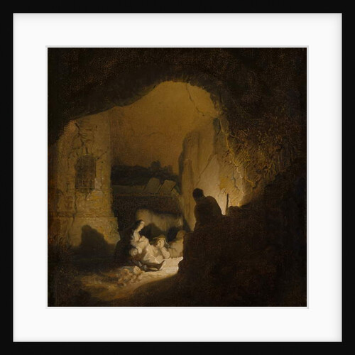 Travellers Resting, c. 1629-30 by Rembrandt Harmensz. van Rijn (circle of)
