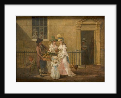 Vegetable Seller, 1790 by Hendrik Willem Schweickhardt