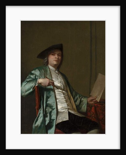 Portrait of Cornelis Ploos van Amstel, c.1758 by George van der Mijn