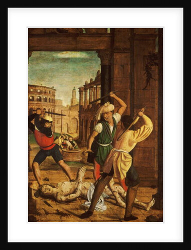 The Martyrdom of Saint Sebastian, c.1497 by Josse (fl.1493-1508) Lieferinxe