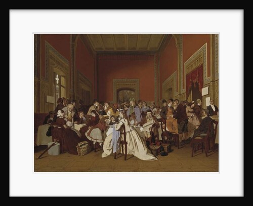 Second Class Waiting-Room, c.1865 by Carl-Hendrik d' Unker