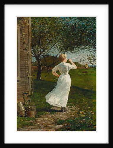 The Dinner Horn, 1870 by Winslow Homer