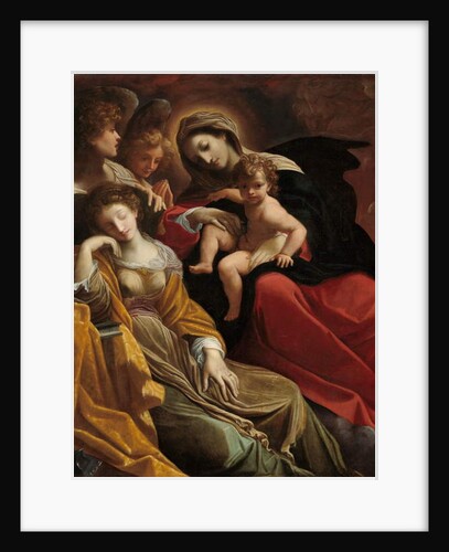 The Dream of Saint Catherine of Alexandria, c.1593 by Ludovico Carracci