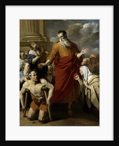 St Paul Healing the Cripple at Lystra, 1663 by Karel Dujardin