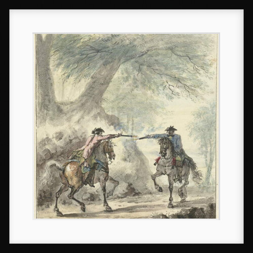 Duel, 1740 by Cornelis Troost