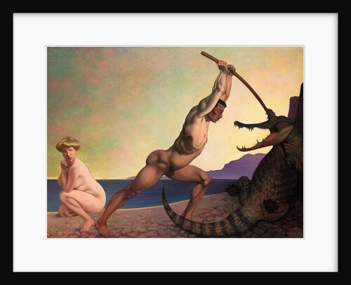 Perseus Slaying the Dragon, 1910 by Felix Edouard Vallotton