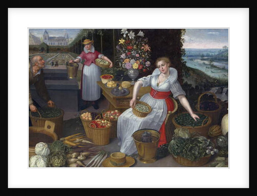 Allegory of Summer, 1595 by Lucas van Valckenborch