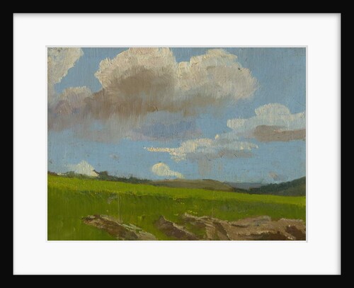 Landscape with clouds, 1890-1910 by Laszlo Mednyanszky