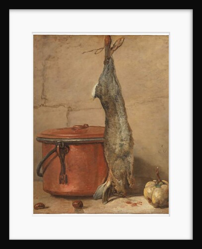 Rabbit and Copper Pot c.1739-40 by Jean-Baptiste Simeon Chardin