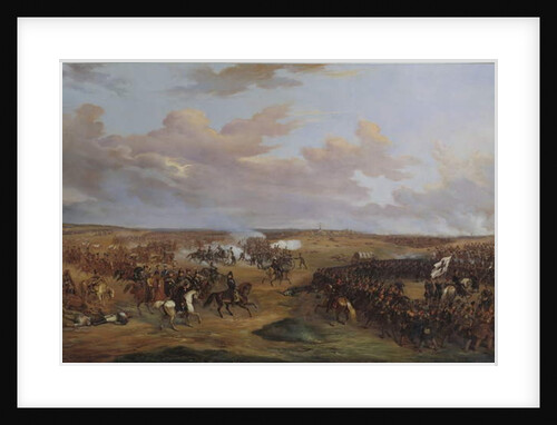 The Battle of Dennewitz, 6 September 1813, 1842 by Alexander Wetterling