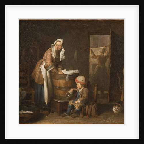 The Washerwoman by Jean-Baptiste Simeon Chardin