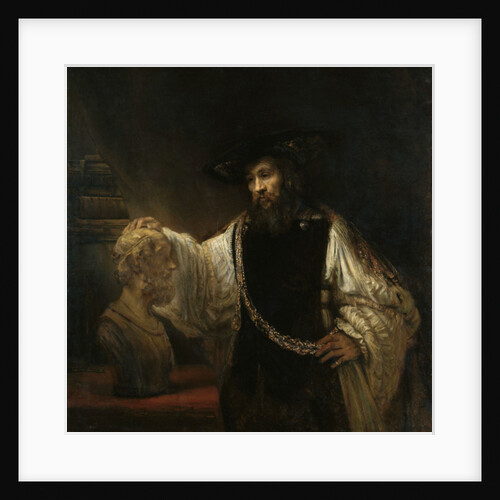 Aristotle with a Bust of Homer, 1653 by Rembrandt Harmensz. van Rijn